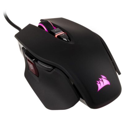 corsair m65 rgb elite tunable fps gaming mouse nero