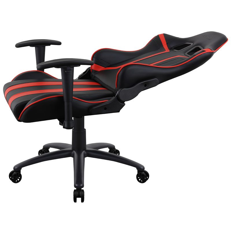 aerocool ac120 air gaming chair nero rosso