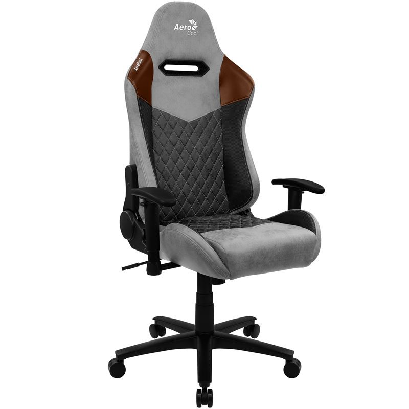aerocool duke aerosuede gaming chair nera
